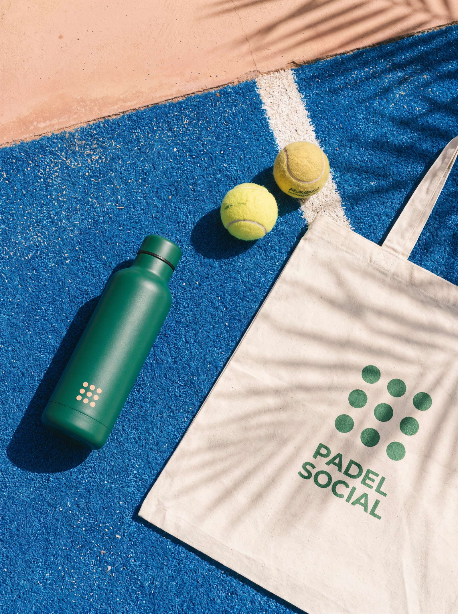 Gourde et tote bag Padel Social Morocco