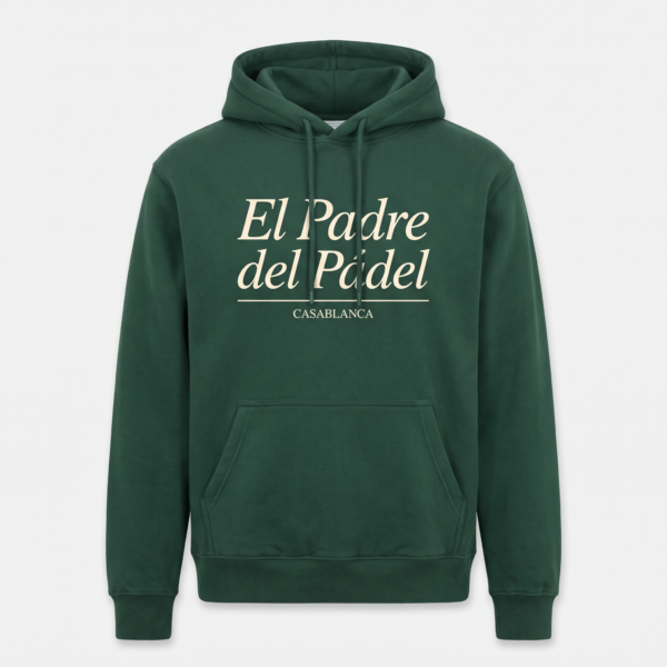 Hoodie El Padre del Pádel – Padel Social Morocco