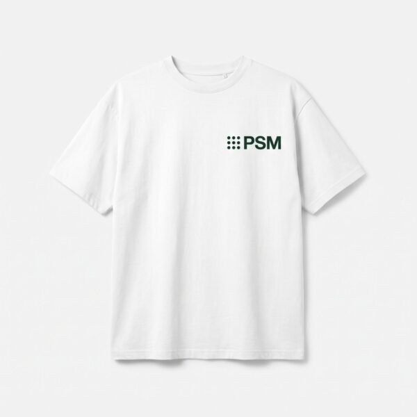 Tee Front & Back blanc - devant