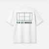 Tee Front & Back blanc - dos
