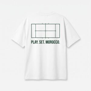 Tee Front & Back blanc - dos